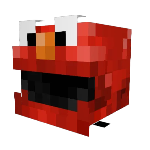 EdwarGTX Minecraft avatar head, 3D render