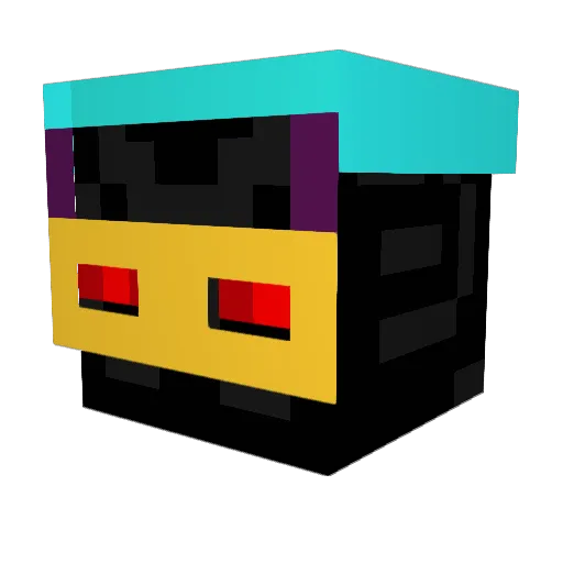 Edward2474 Minecraft avatar head, 3D render