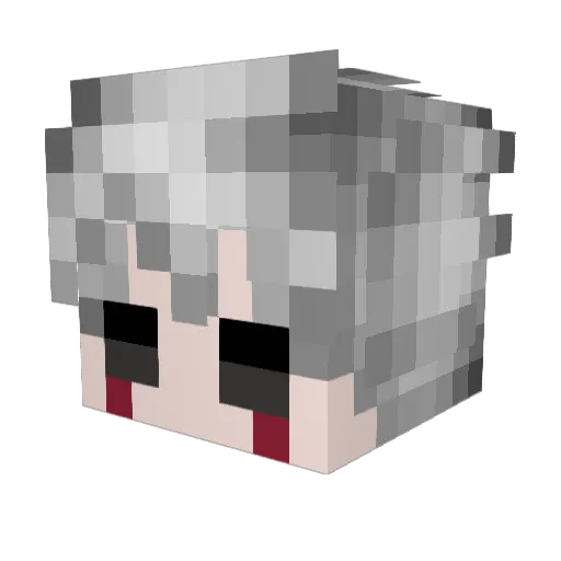 Edward_Imposter Minecraft avatar head, 3D render