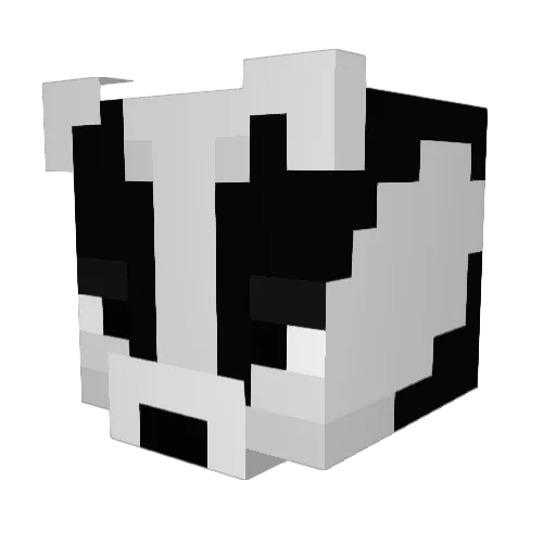 Edward_Mortal Minecraft avatar head, 3D render