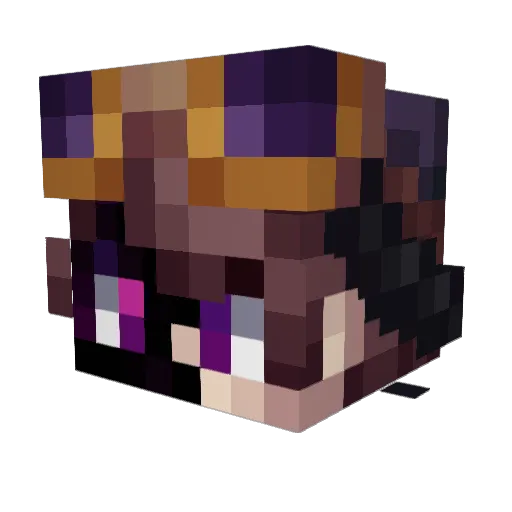 Edward_Mp4 Minecraft avatar head, 3D render