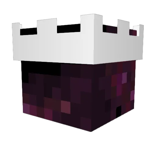 EdwerdMane Minecraft avatar head, 3D render