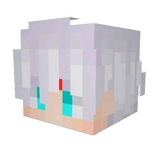EdyStEiN Minecraft avatar head, 3D render