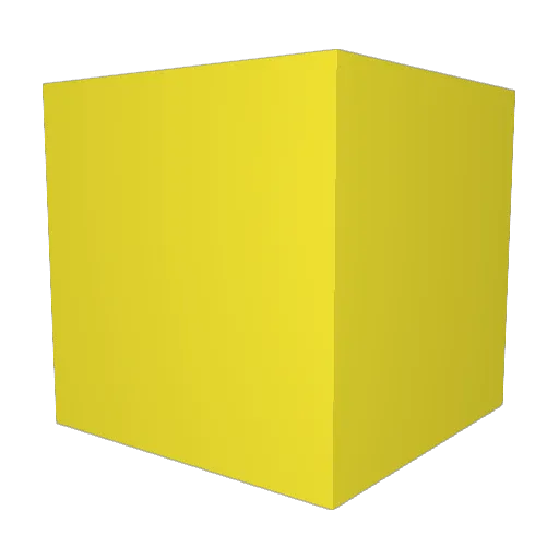 Edynne Minecraft avatar head, 3D render
