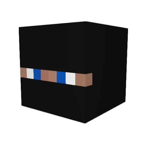 Eeedog2021 Minecraft avatar head, 3D render
