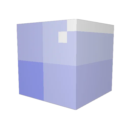 Eejitt Minecraft avatar head, 3D render
