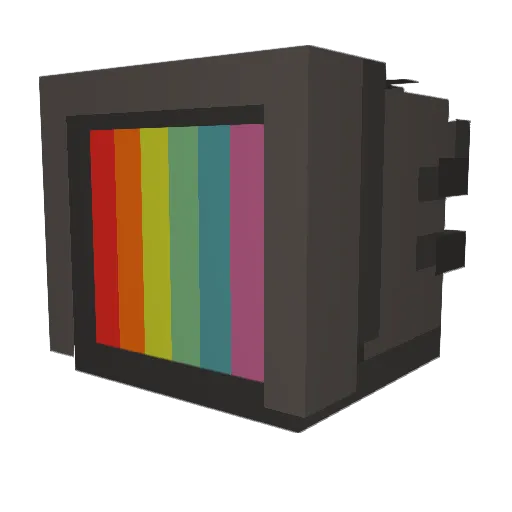 EelEyes Minecraft avatar head, 3D render