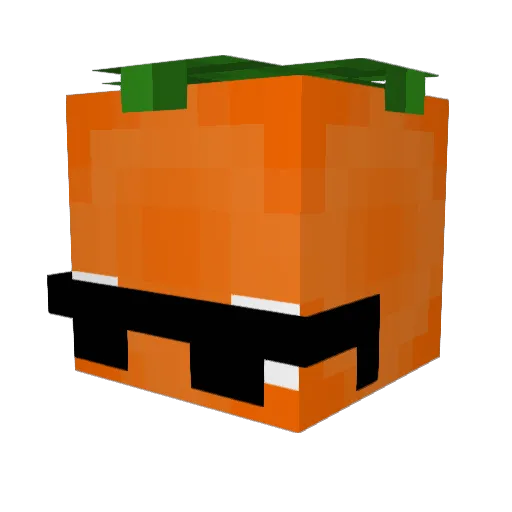 Een_Naam Minecraft avatar head, 3D render