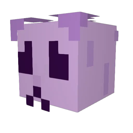 EepurBeeper Minecraft avatar head, 3D render