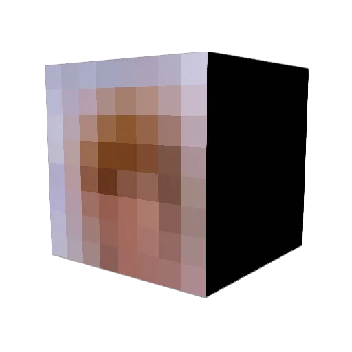 Eerola666 Minecraft avatar head, 3D render