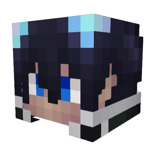 Eeveeisawesome45 Minecraft avatar head, 3D render