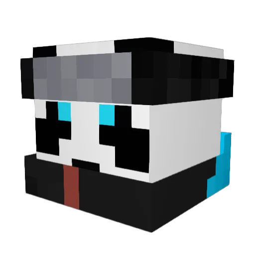 Ef1mero____ Minecraft avatar head, 3D render