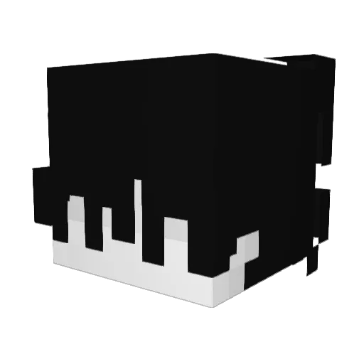 EfeMC_ Minecraft avatar head, 3D render