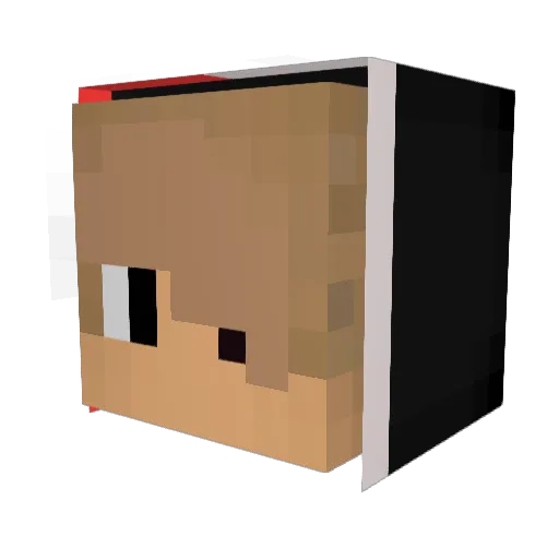 EfeOrenn__ Minecraft avatar head, 3D render