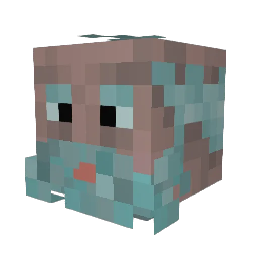 Efe_Ktnc Minecraft avatar head, 3D render