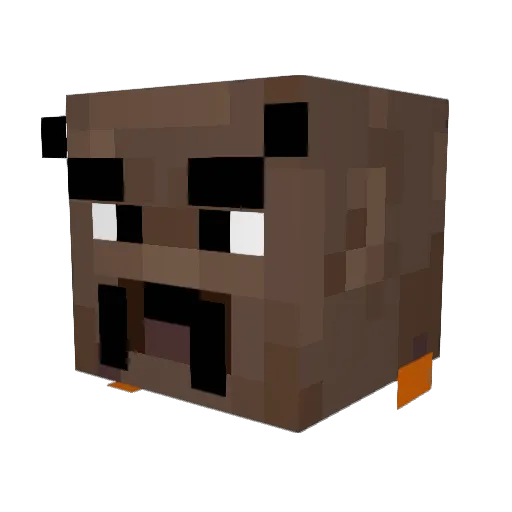 EfenDingle Minecraft avatar head, 3D render