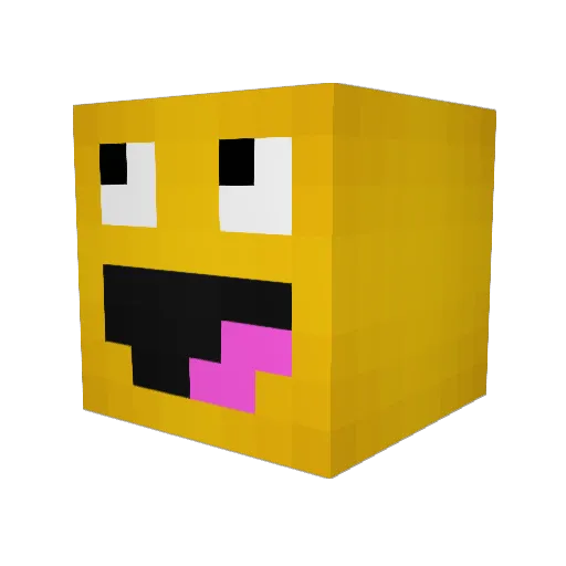 Efialtes_Dynatos Minecraft avatar head, 3D render