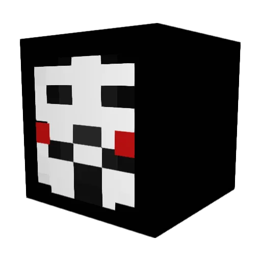 Efinix Minecraft avatar head, 3D render