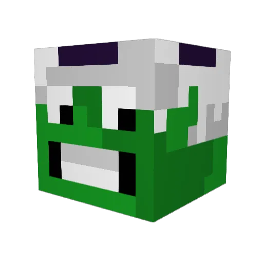 Efrewr2511 Minecraft avatar head, 3D render