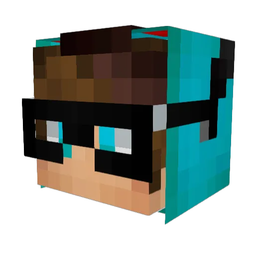 Efsane_YT Minecraft avatar head, 3D render