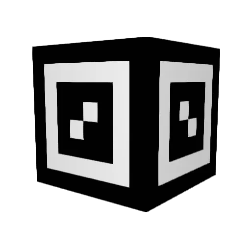 Efster Minecraft avatar head, 3D render