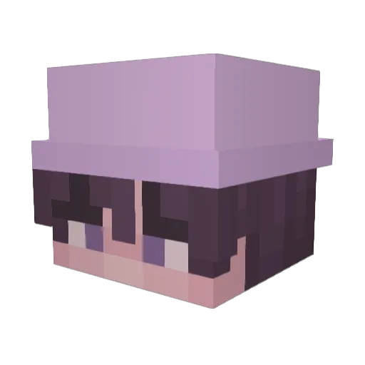 Ege1908 Minecraft avatar head, 3D render