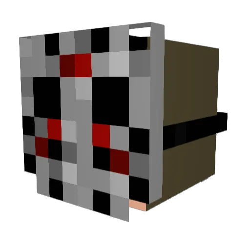 EggFriedRice Minecraft avatar head, 3D render