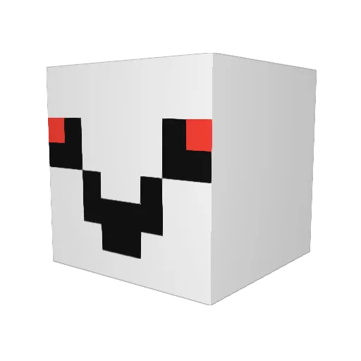 EggIsAwsum Minecraft avatar head, 3D render