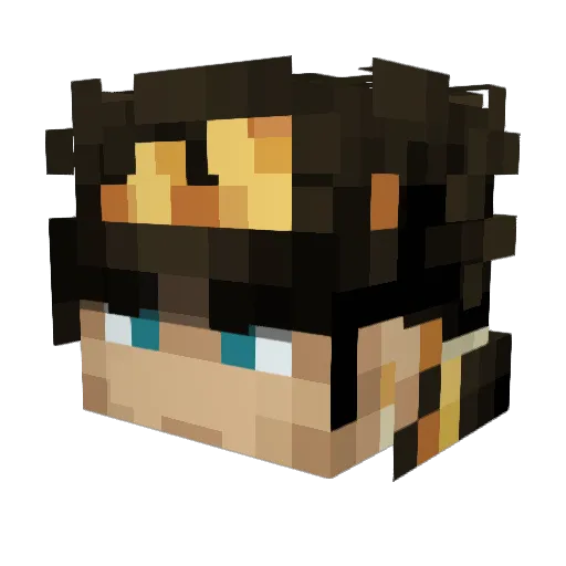 EggOfAllTime Minecraft avatar head, 3D render