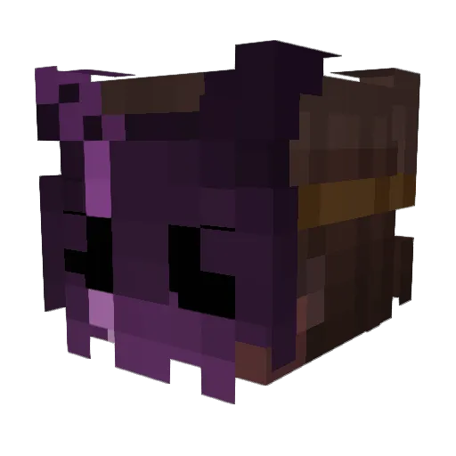 EggUp Minecraft avatar head, 3D render