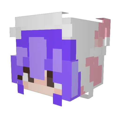 Eggbiscuit123 Minecraft avatar head, 3D render