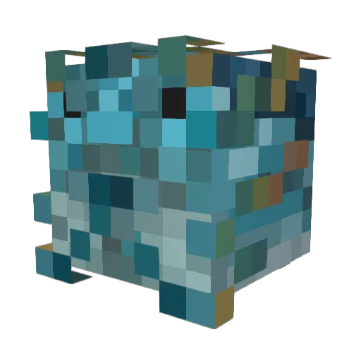 EggletOne Minecraft avatar head, 3D render