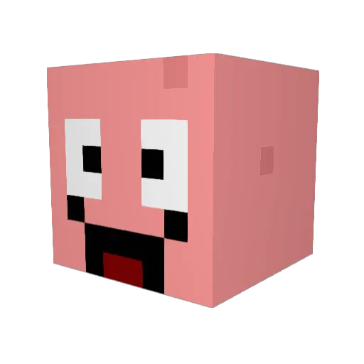 Eggman2_0 Minecraft avatar head, 3D render