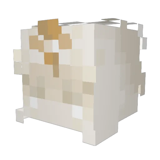 Eggscellent_Duck Minecraft avatar head, 3D render