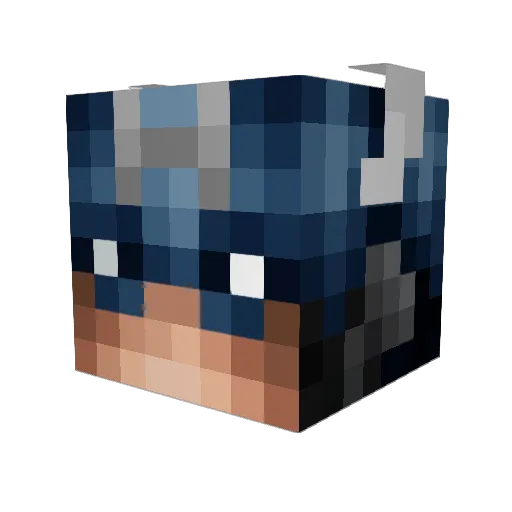EggshenBusdriver Minecraft avatar head, 3D render