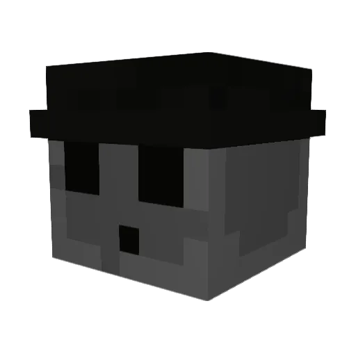 Eggtree Minecraft avatar head, 3D render