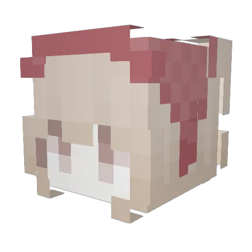 Eggy_0_0 Minecraft avatar head, 3D render