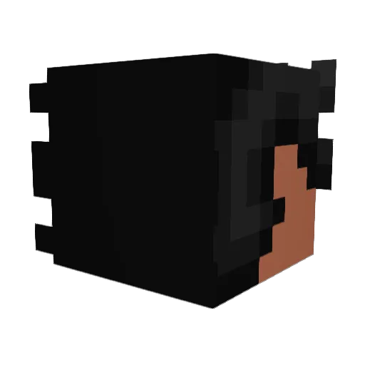Ego_s0 Minecraft avatar head, 3D render
