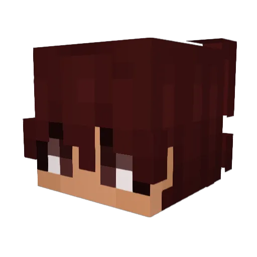 Egor1Rty Minecraft avatar head, 3D render