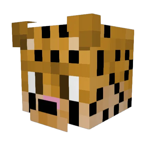 Egor9865 Minecraft avatar head, 3D render