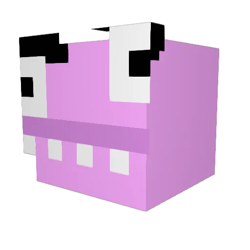 EgorCheburek Minecraft avatar head, 3D render