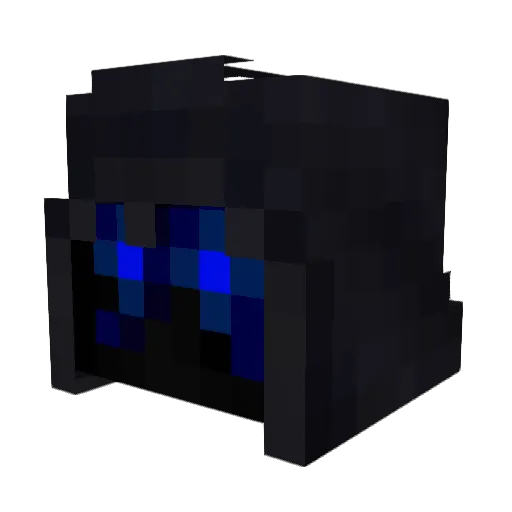 Egoretto8406 Minecraft avatar head, 3D render