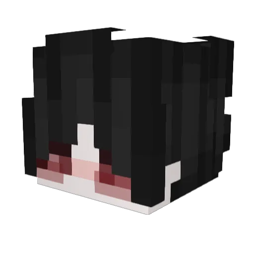 EgorikPL Minecraft avatar head, 3D render