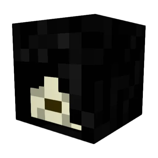 EgyptianWolf Minecraft avatar head, 3D render