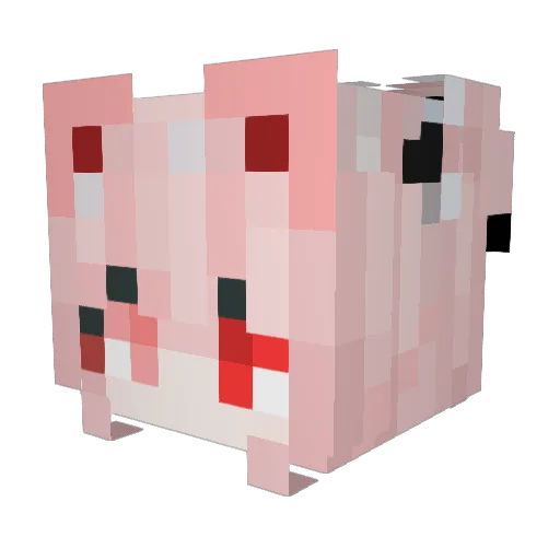 EhDaisuki Minecraft avatar head, 3D render