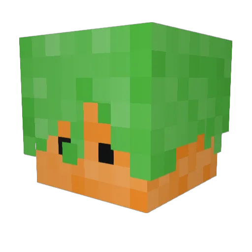 Eh_Eh_Ron Minecraft avatar head, 3D render