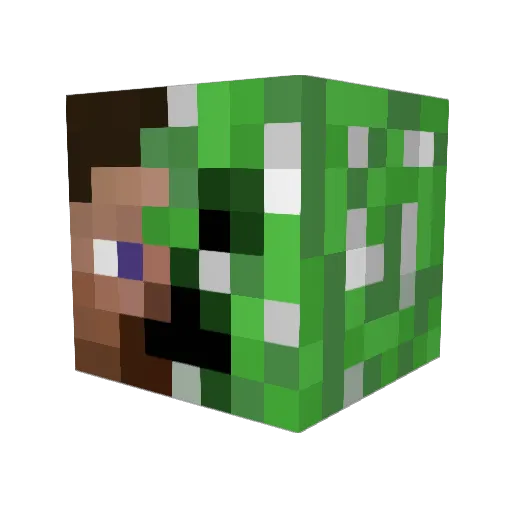 EhhAlex Minecraft avatar head, 3D render