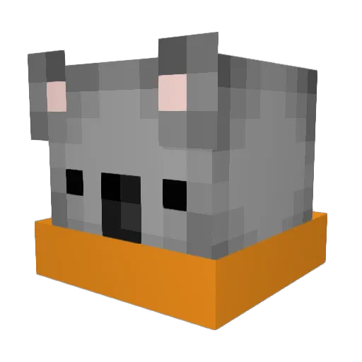 Ehyo Minecraft avatar head, 3D render