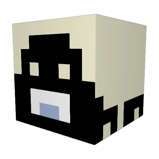 EibeBasilisk222 Minecraft avatar head, 3D render