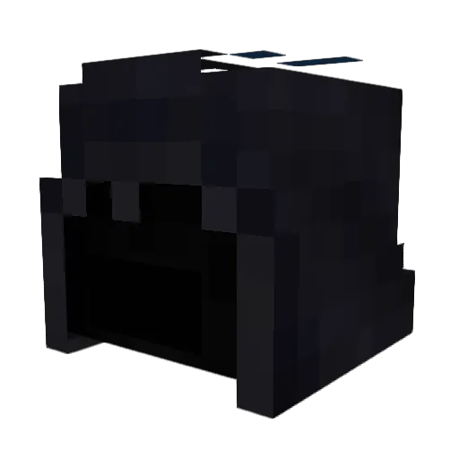 Eidam49 Minecraft avatar head, 3D render